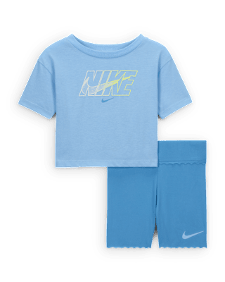 Magrit Short Set Milk　2-3y Nike Dri-FIT Toddler Rhythm 2-Piece Mesh Shorts Set. Nike.com